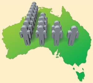 aust population