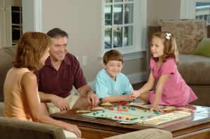 family game parent kid child