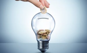 idea save coin light bulb strategy deposit house