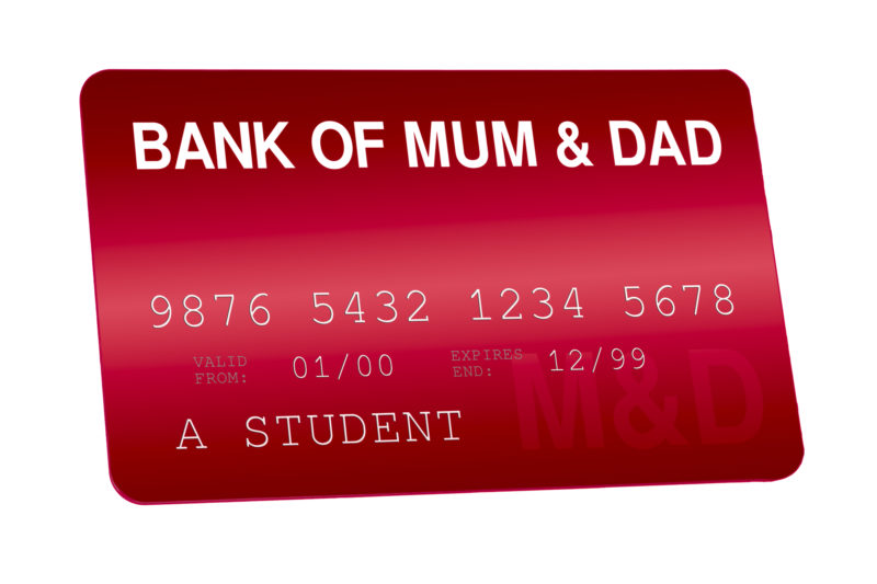 Bank Of Mum And Dad Credit Card Family Finances