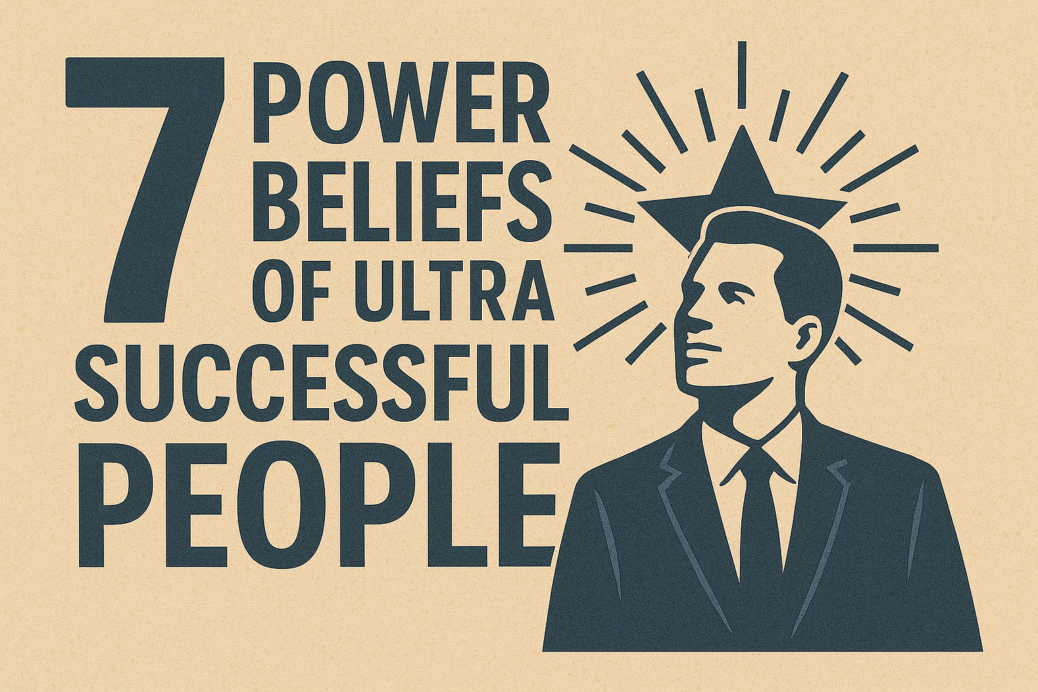 7 power beliefs of ultra successful people  