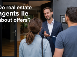 Do real estate agents lie about offers?
