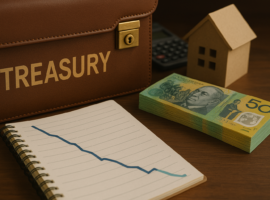 Treasury warns the government it may not balance the budget or meet its housing targets