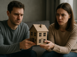 Who gets the house when you break up?
