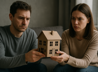 Who gets the house when you break up?
