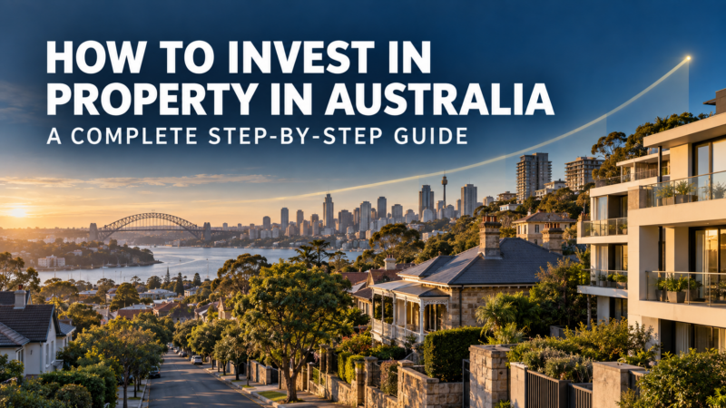 Step By Step Guide To Investing In Australia.