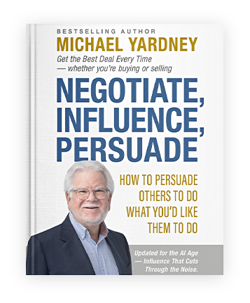 Negotiate Influence Persuade Mockup