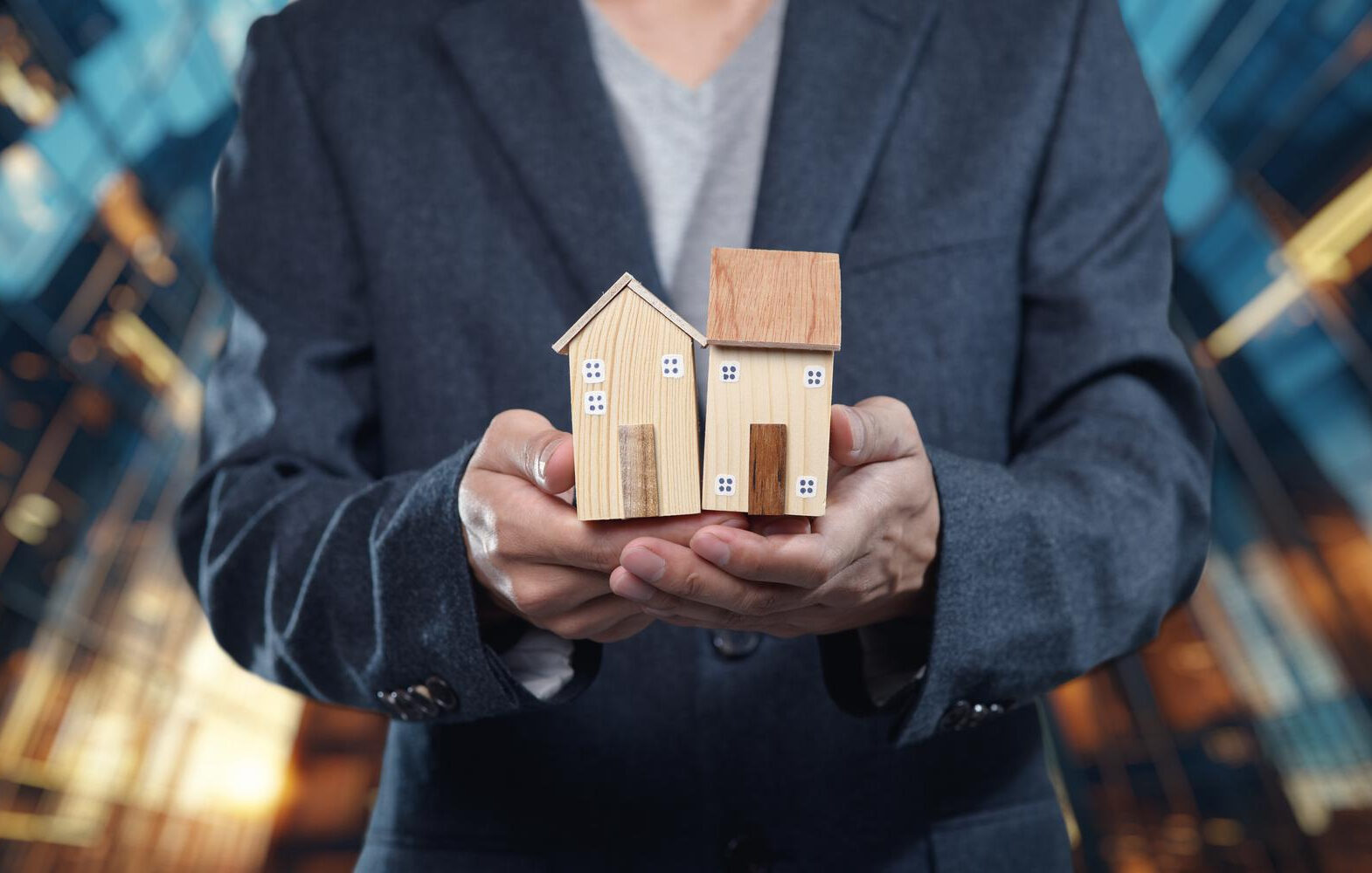 Investor Holding A House
