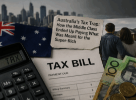 Australia’s Tax Trap: How the Middle Class Ended Up Paying What Was Meant for the Super-Rich