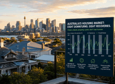 Australia’s Property Market Is Falling Again: History Suggests That’s Not the Story Investors Should Be Watching.
