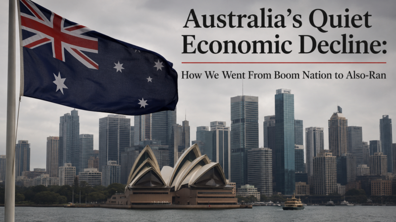 Australia's economic decline