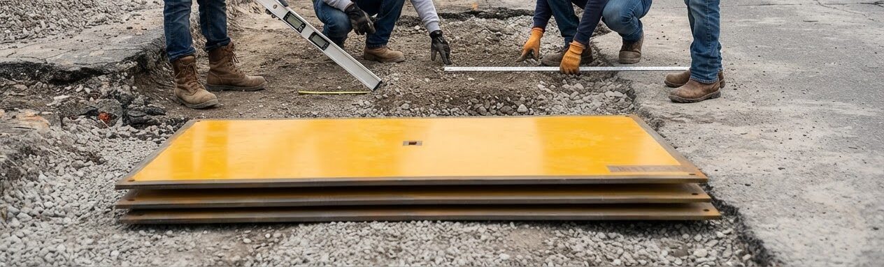 Why Pre-Installation Sub-Surface Assessments Prevent Severe Deflection Issues with Steel Road Plates - featured image