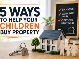 5 ways to help your children buy property
